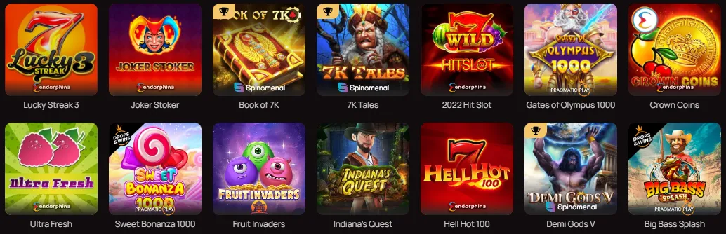 Бонусы 7k casino официальный